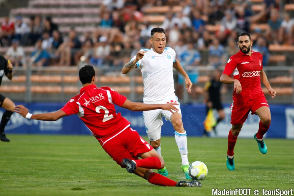 Lucas Ocampos a été à l'origine du premier but phocéen.