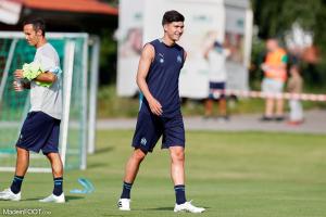 Leonardo Balerdi à l'entraînement