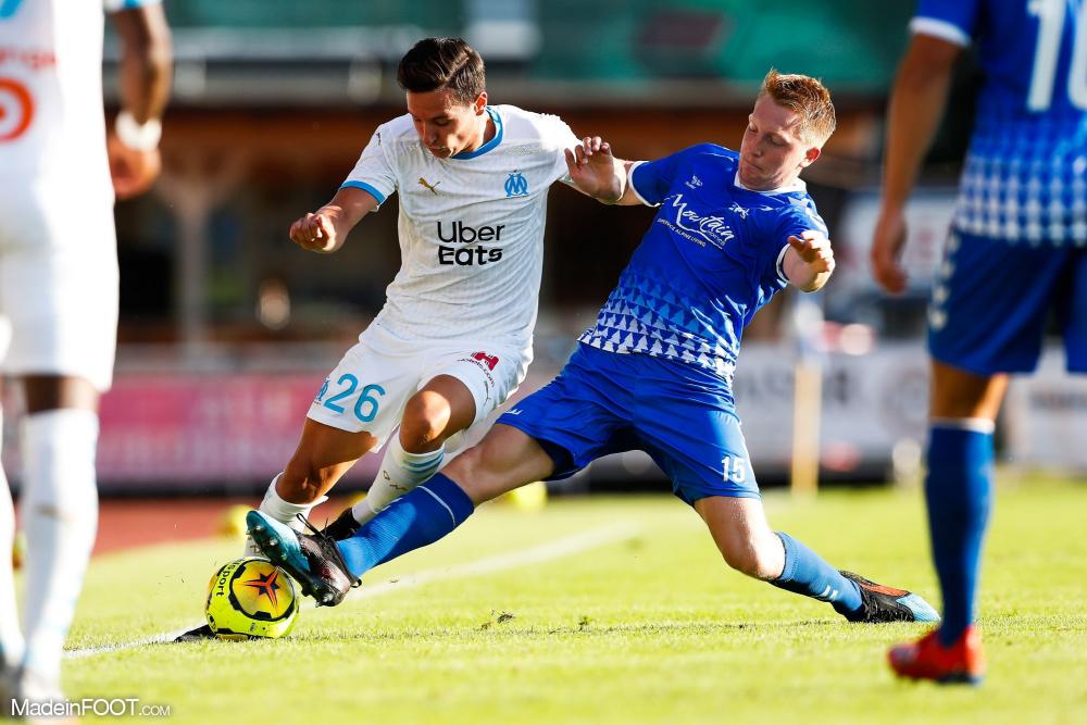 Florian Thauvin avec l'OM