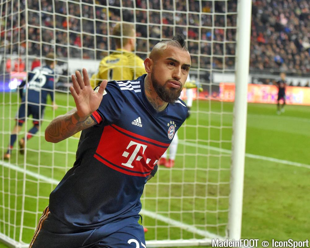 Arturo Vidal, ici sous les couleurs du Bayern Münich.