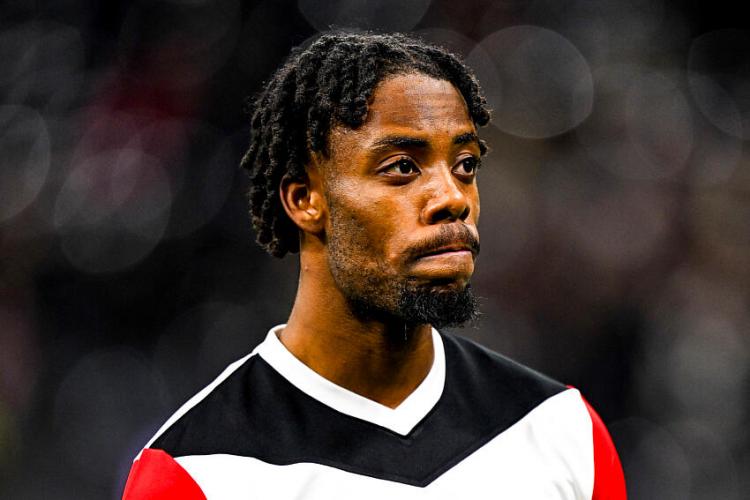 Elye Wahi, attaquant de l'Eintracht Francfort 
