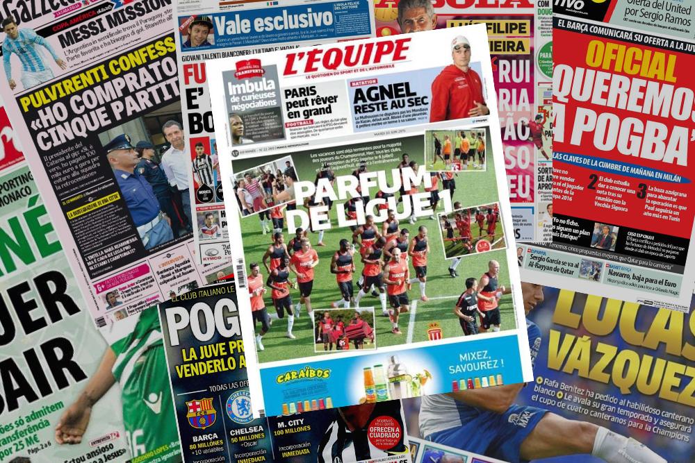 Retrouvez le tour d'Europe de la presse.
