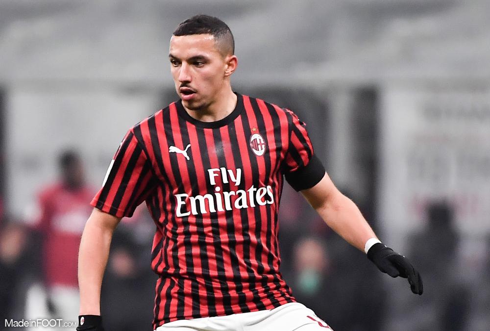 Ismaël Bennacer, le milieu de terrain de l'AC Milan.