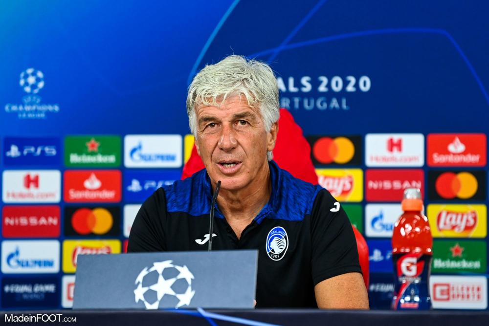 Gian Piero Gasperini, entraineur de l'Atalanta Bergame