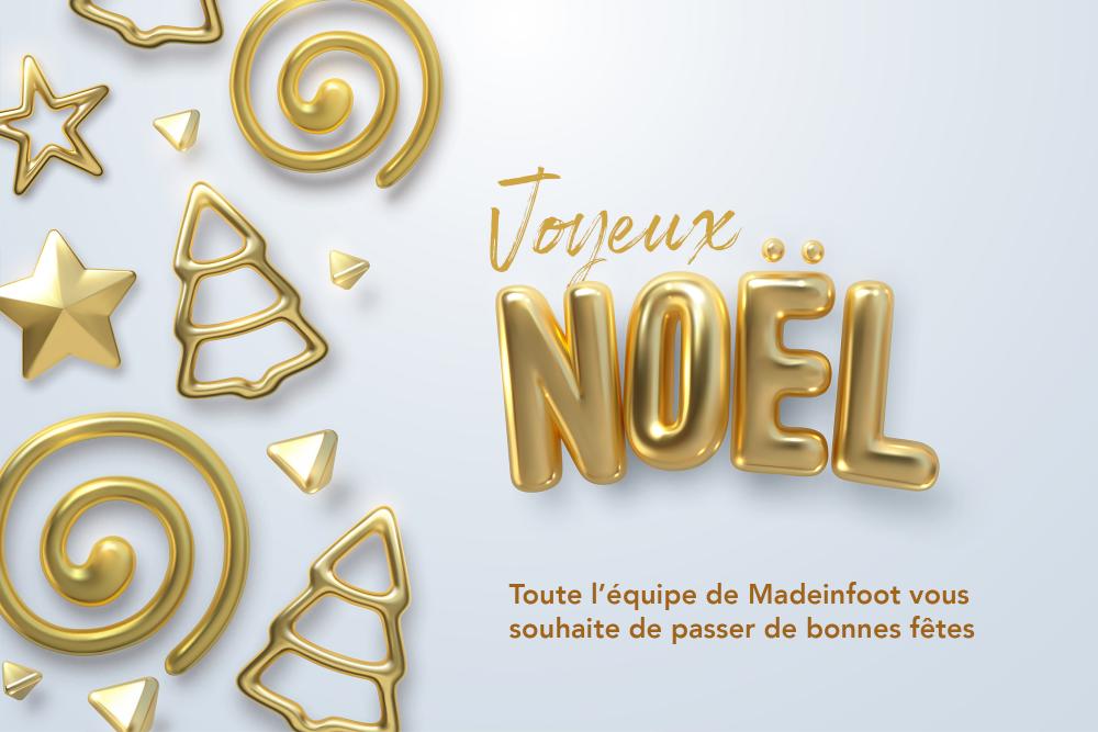 Joyeux Noël, de la part de la Team MadeInFOOT