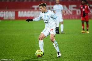 Valentin Rongier, le milieu de terrain de l'Olympique de Marseille.
