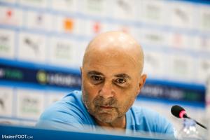 Jorge Sampaoli, l'entraîneur de l'Olympique de Marseille.