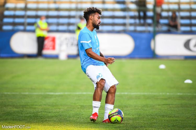 Konrad de la Fuente sous le maillot de l'OM