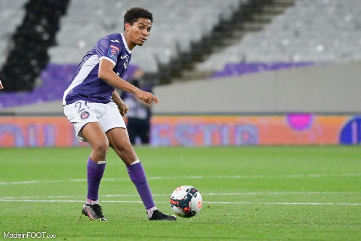 Amine Adli, milieu offensif de Toulouse