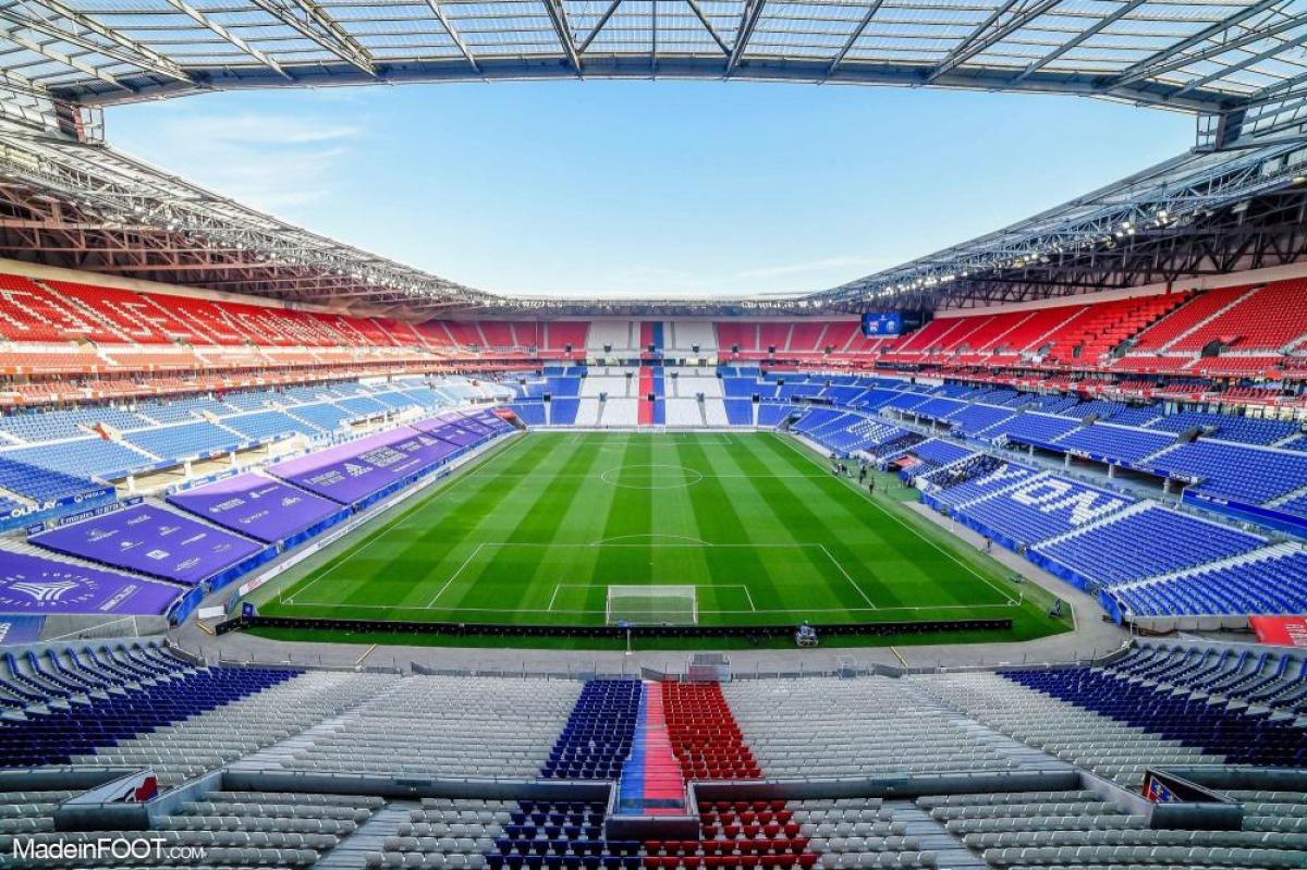 Le Groupama Stadium de l'OL.