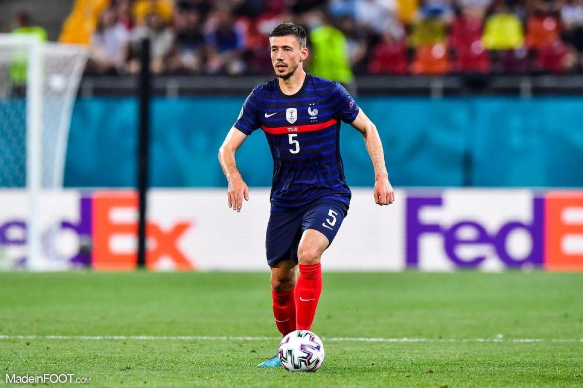 Clément Lenglet avec l'équipe de France