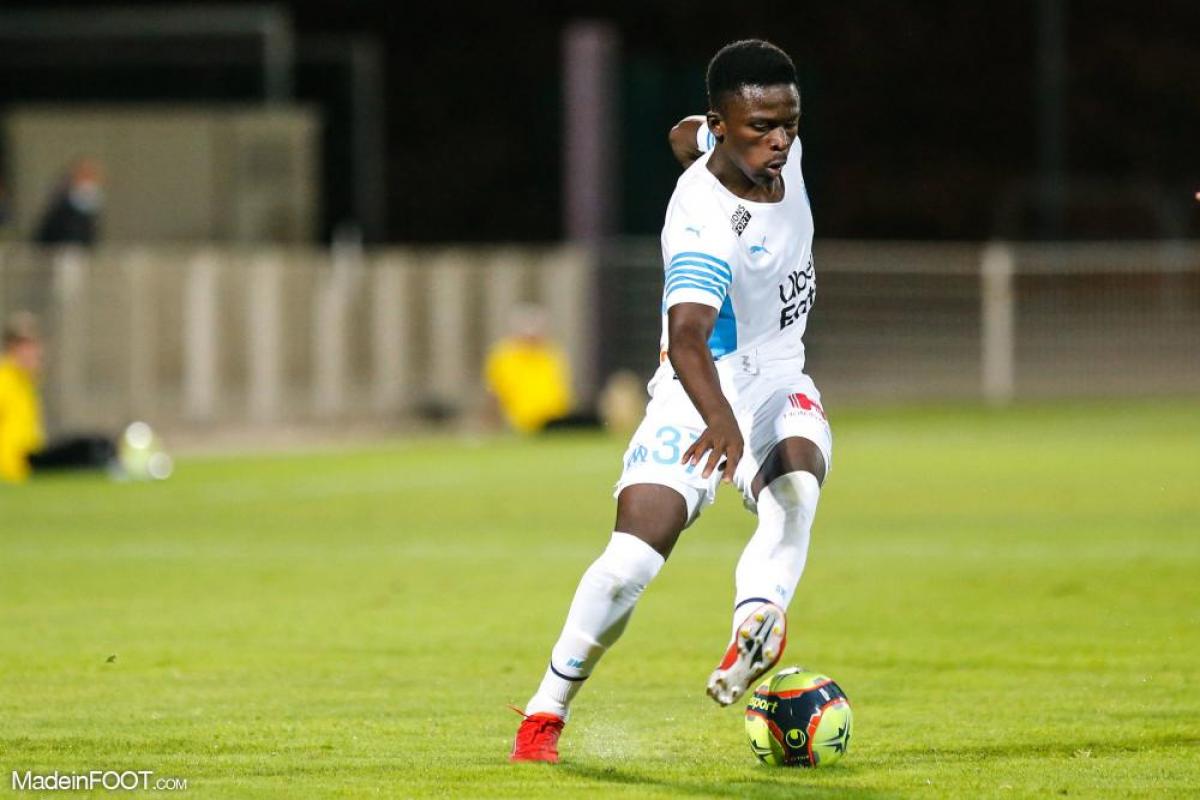 Bamba Dieng ici sous le maillot de l'OM