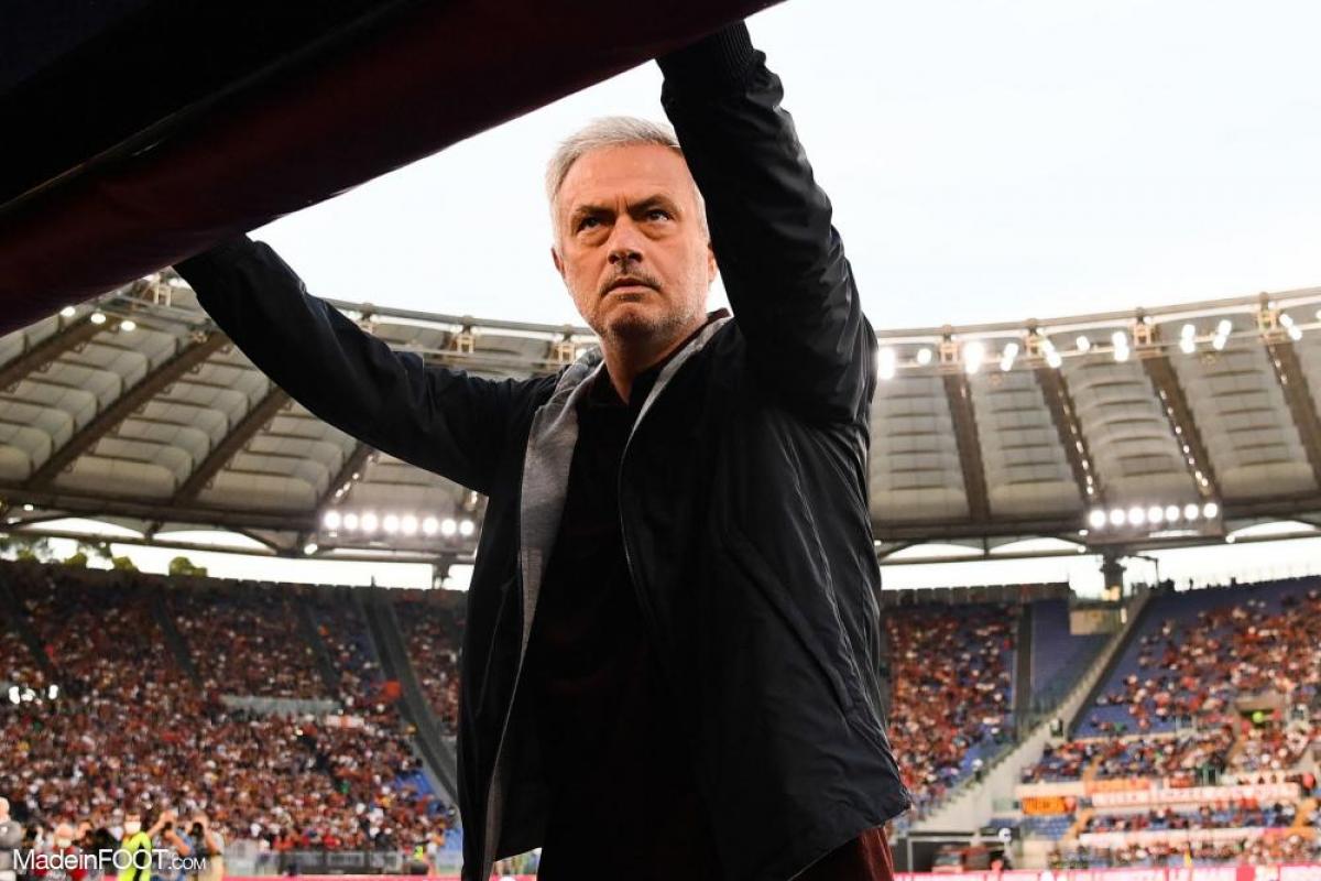 José Mourinho, entraîneur de l'AS Roma