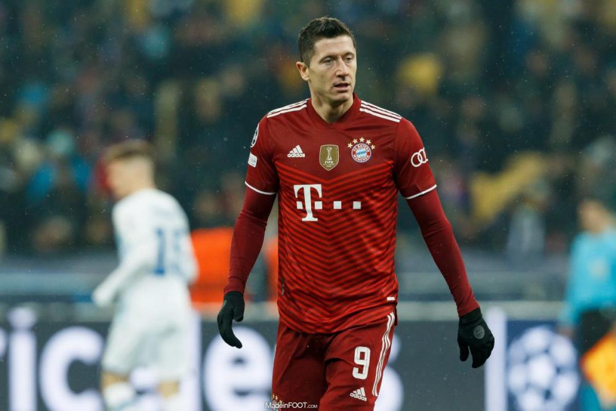 Robert Lewandowski, joueur du Bayern Munich