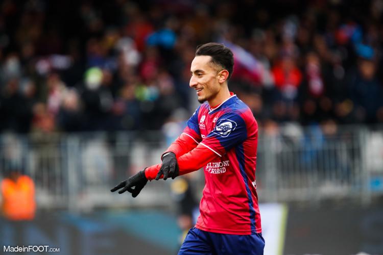 Saîf-Eddine Khaoui sous le maillot du CF63.