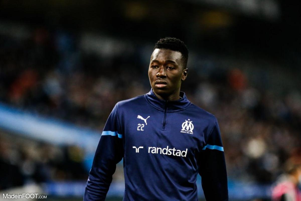 Pape Gueye, joueur de l'Olympique de Marseille 
