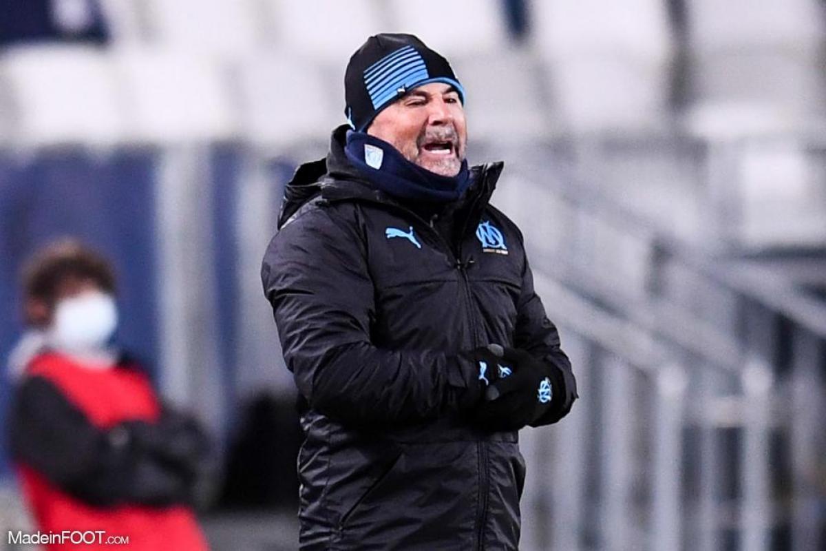 Jorge Sampaoli avec l'OM