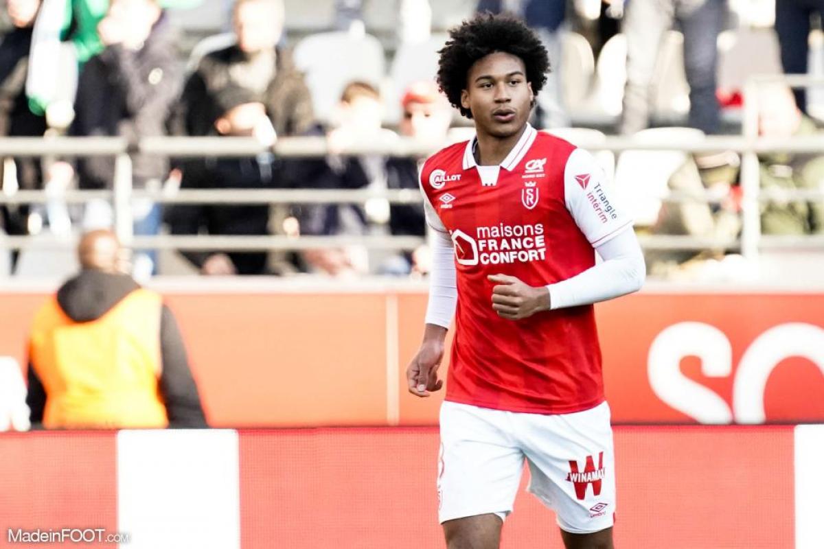 Jens Cajuste, milieu du Stade de Reims.