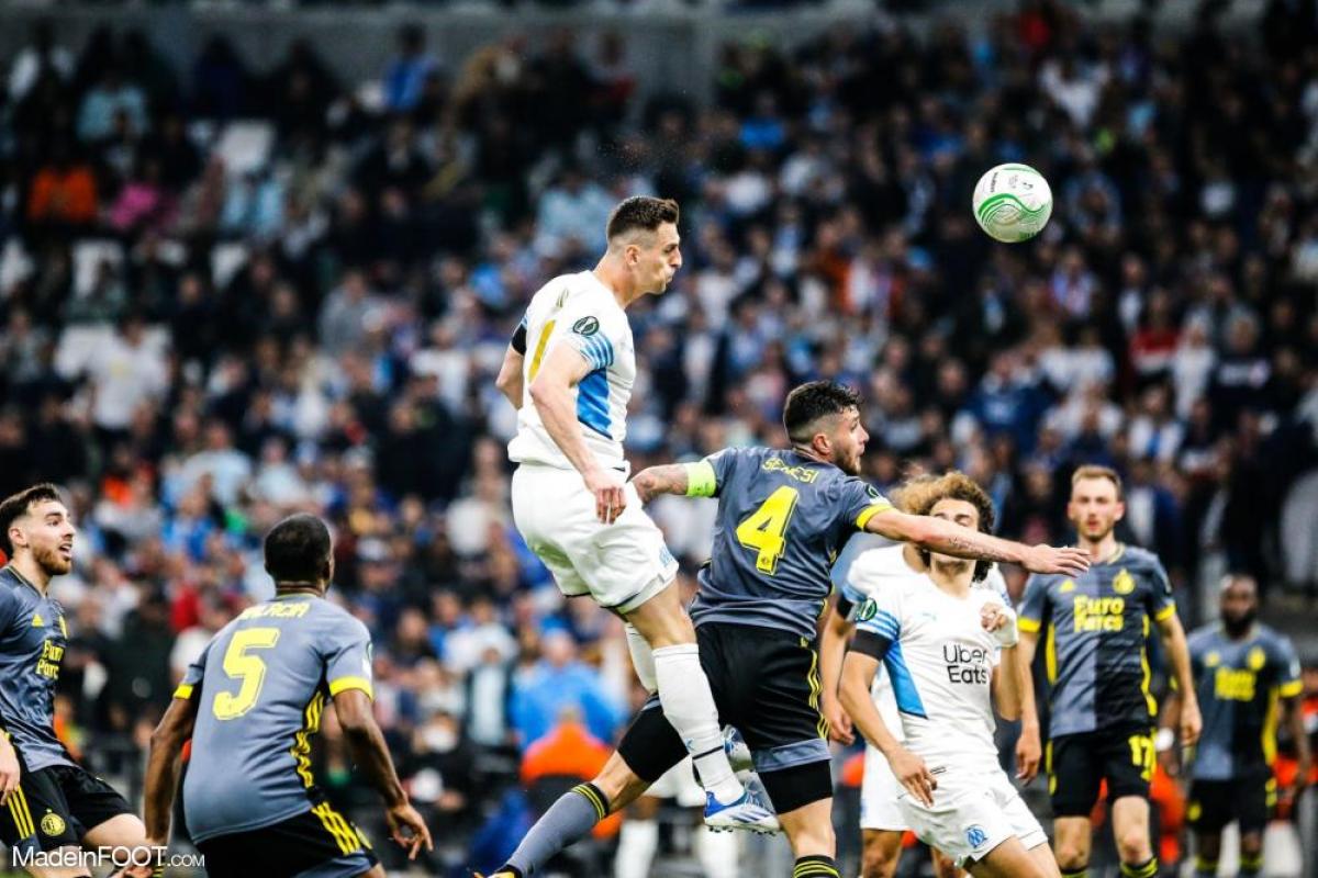 Arkadiusz Milik, attaquant de l'OM 