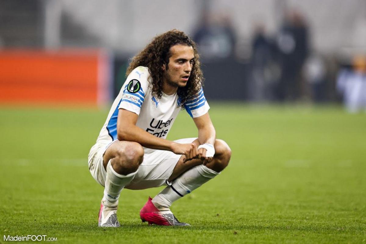 Mattéo Guendouzi avec l'OM