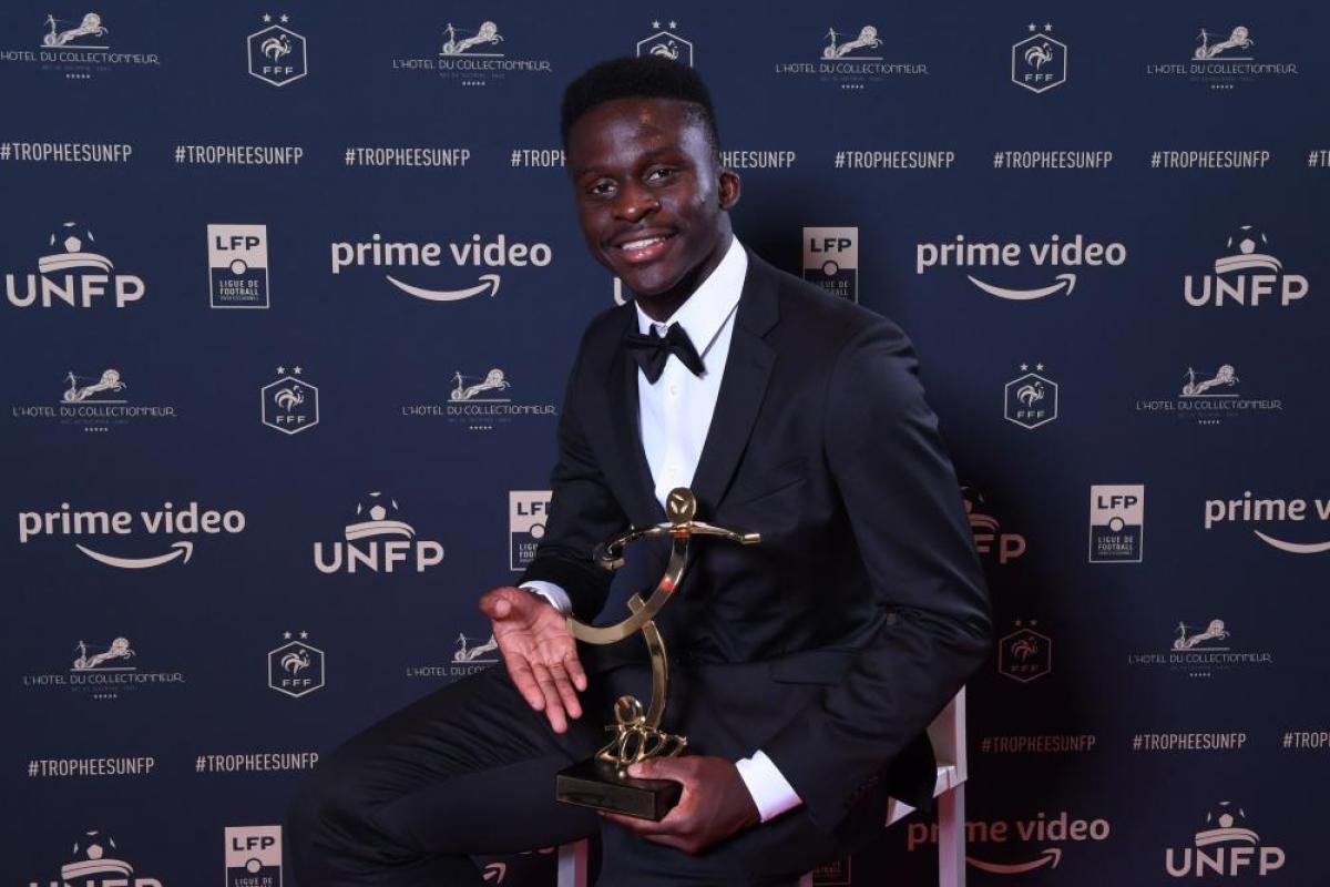 Bamba Dieng aux trophées UNFP