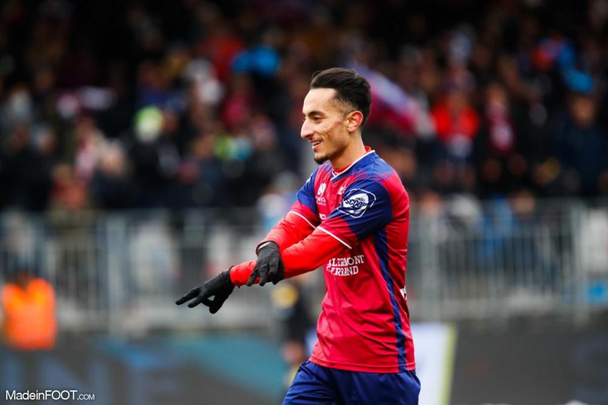 Saîf-Eddine Khaoui sous le maillot du CF63.