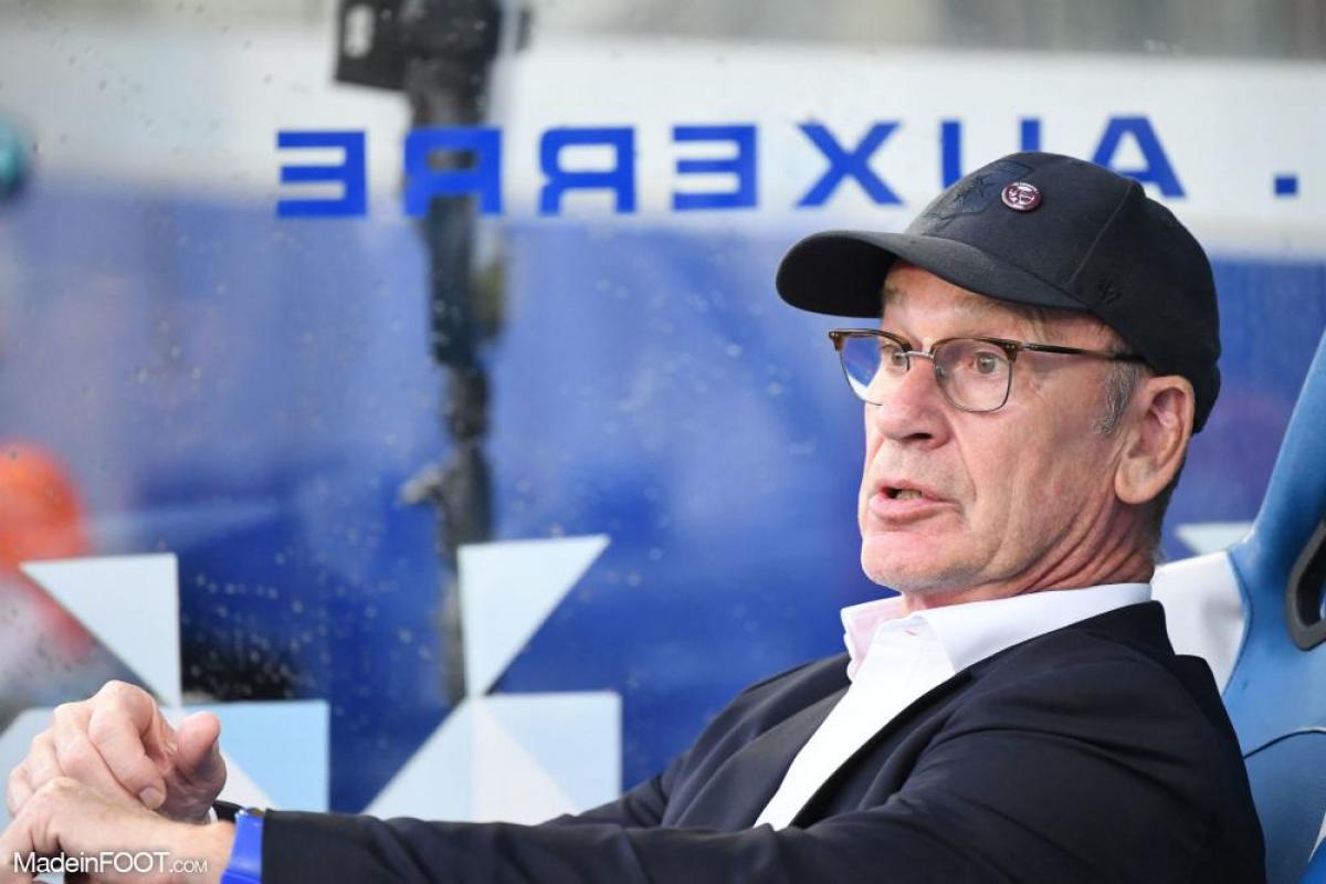 Jean-Marc Furlan, l'entraîneur de l'AJ Auxerre.