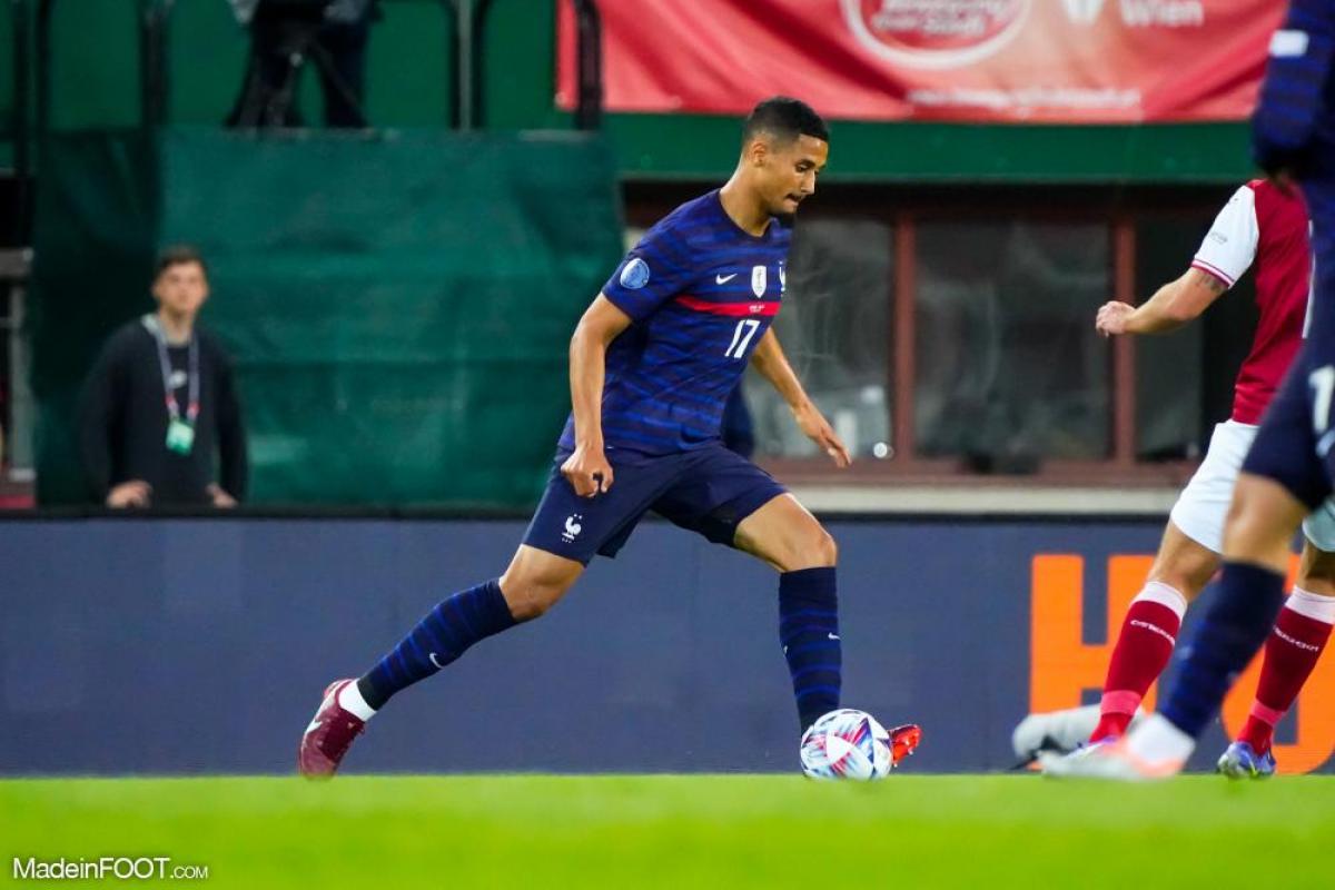 William Saliba ici avec l'équipe de France 