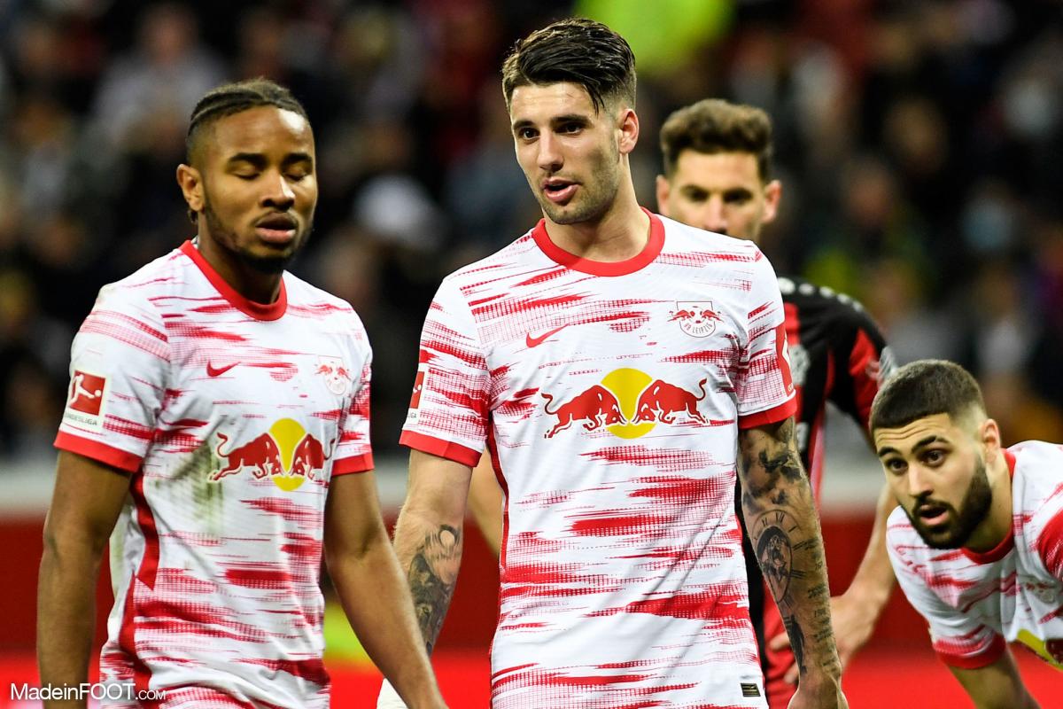 Dominik Szoboszlai sous le maillot du RB Leipzig
