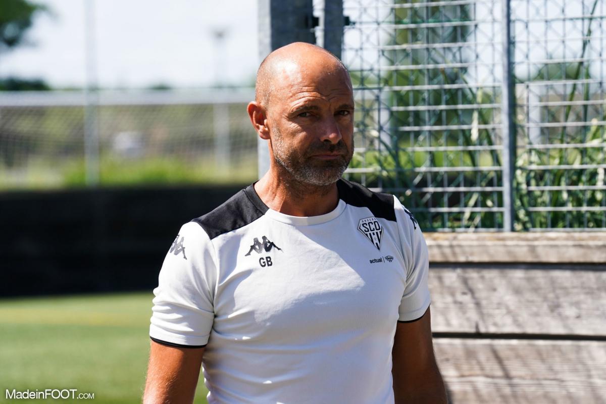 Gérald Baticle, coach d'Angers SCO.