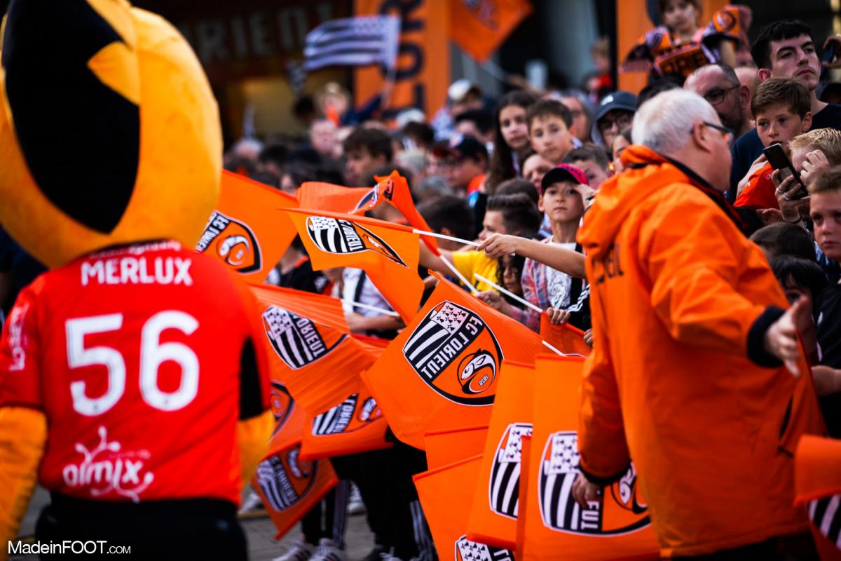 Tribune du Stade du Moustoir, l'antre du FC Lorient.