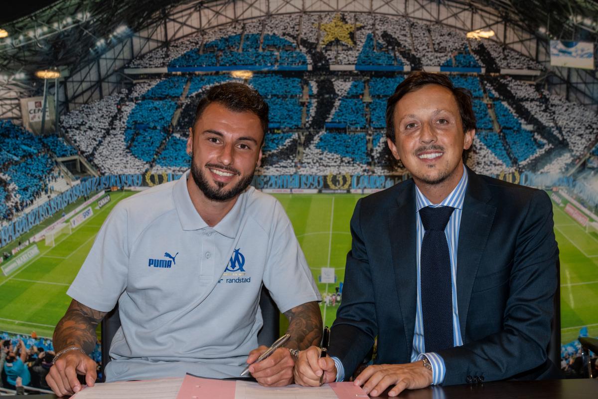 Jonathan Clauss sous le maillot marseillais.