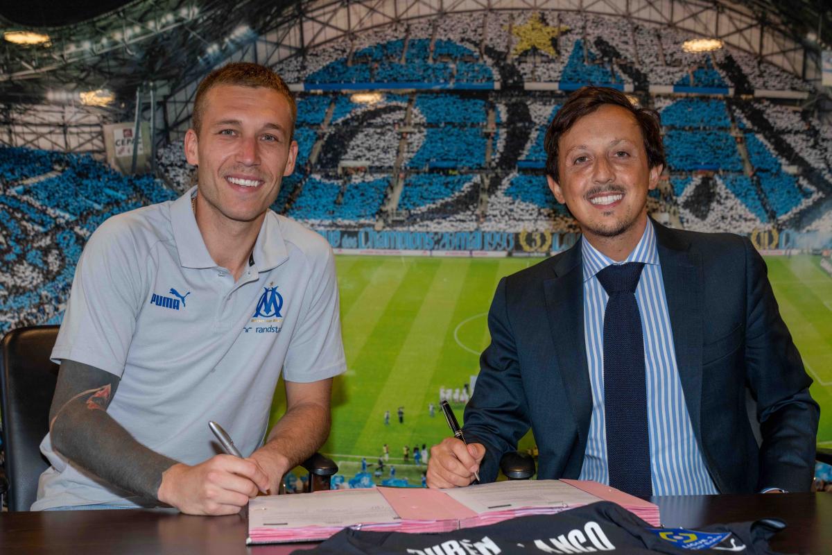 Ruben Blanco avec l'OM