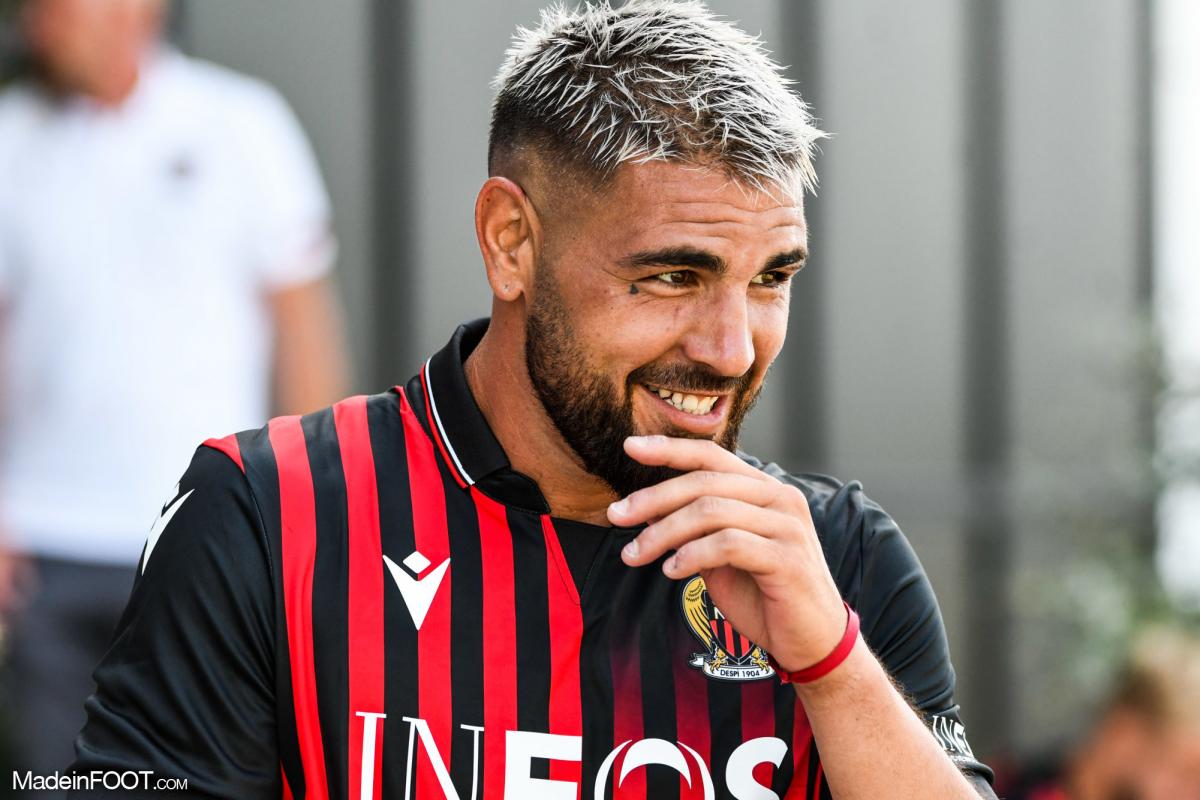 Andy Delort, joueur de Nice