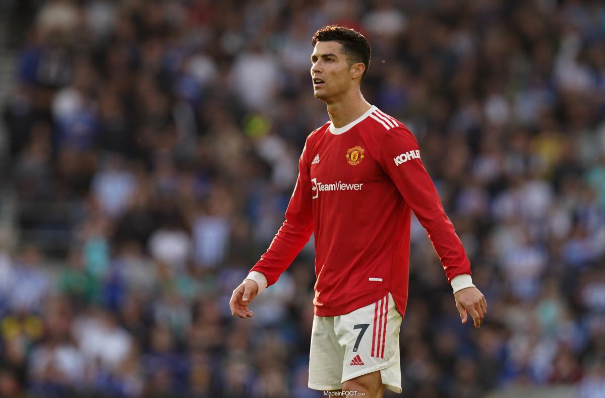 Cristiano Ronaldo avec Manchester United