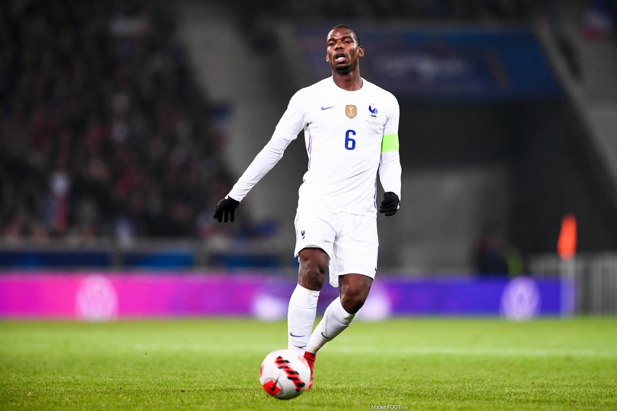 Paul Pogba avec les Bleus