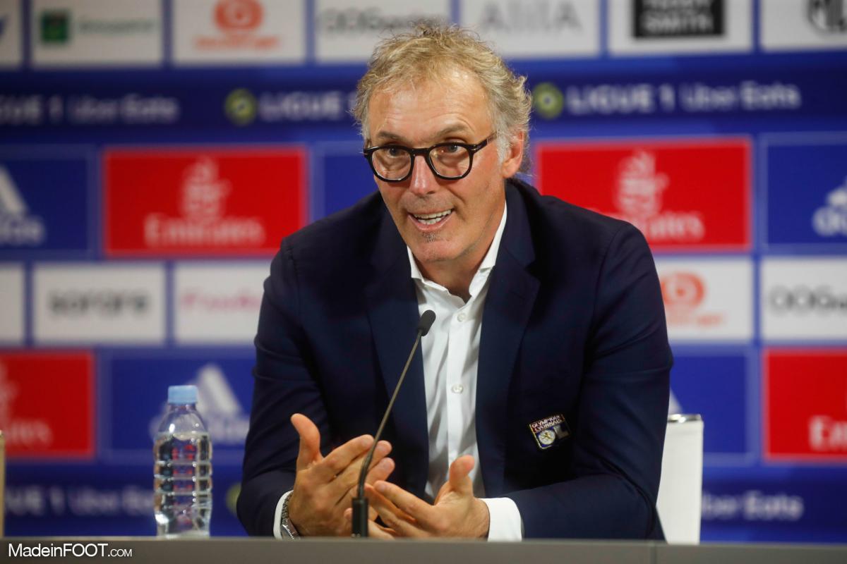 Laurent Blanc, l'entraîneur de l'Olympique Lyonnais.