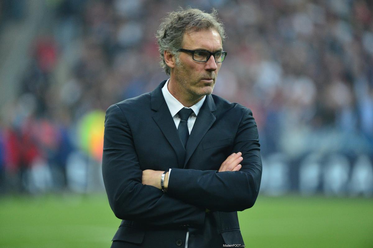 Laurent Blanc avec l'OL