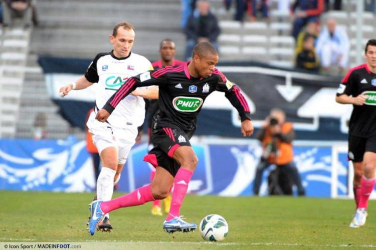 Loïc Rémy sous les couleurs de l'OM en 2013