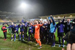 Joie des joueurs du Canet