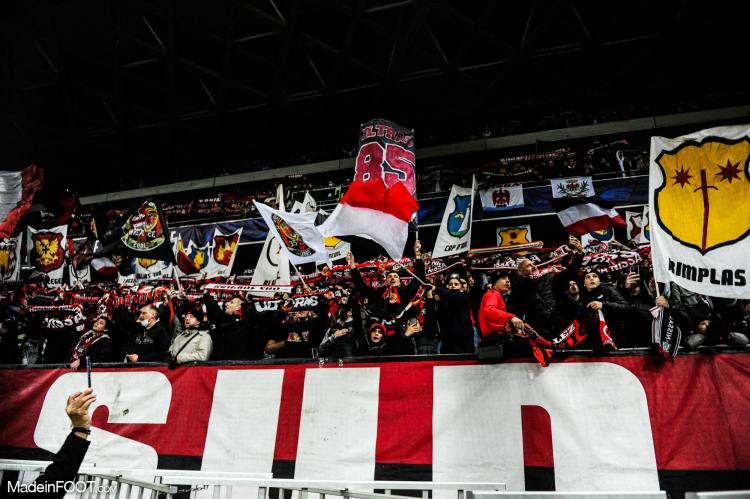 Les supporters de Nice