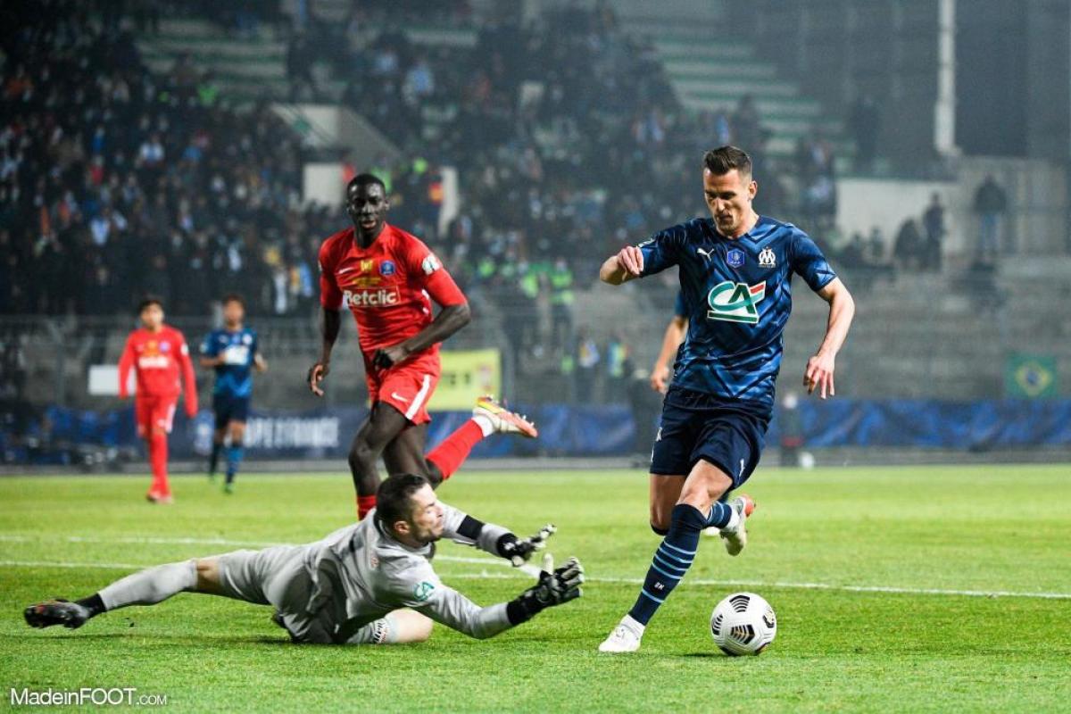 Arkadiusz Milik premier buteur marseillais de l'année 2022