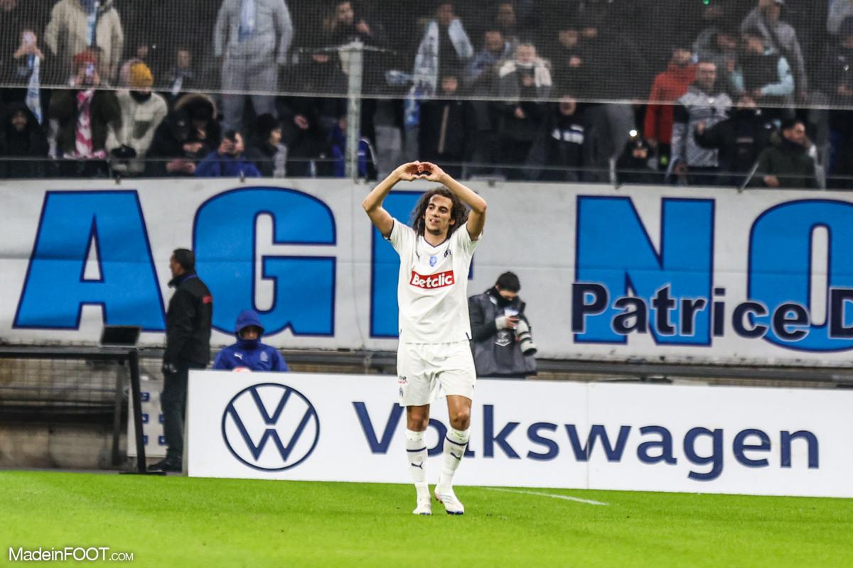 Mattéo Guendouzi, joueur de l'OM.