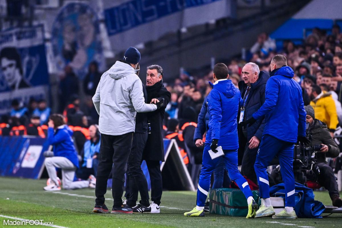 Christophe Galtier, ici lors de son passage à la tête du Paris Saint-Germain.