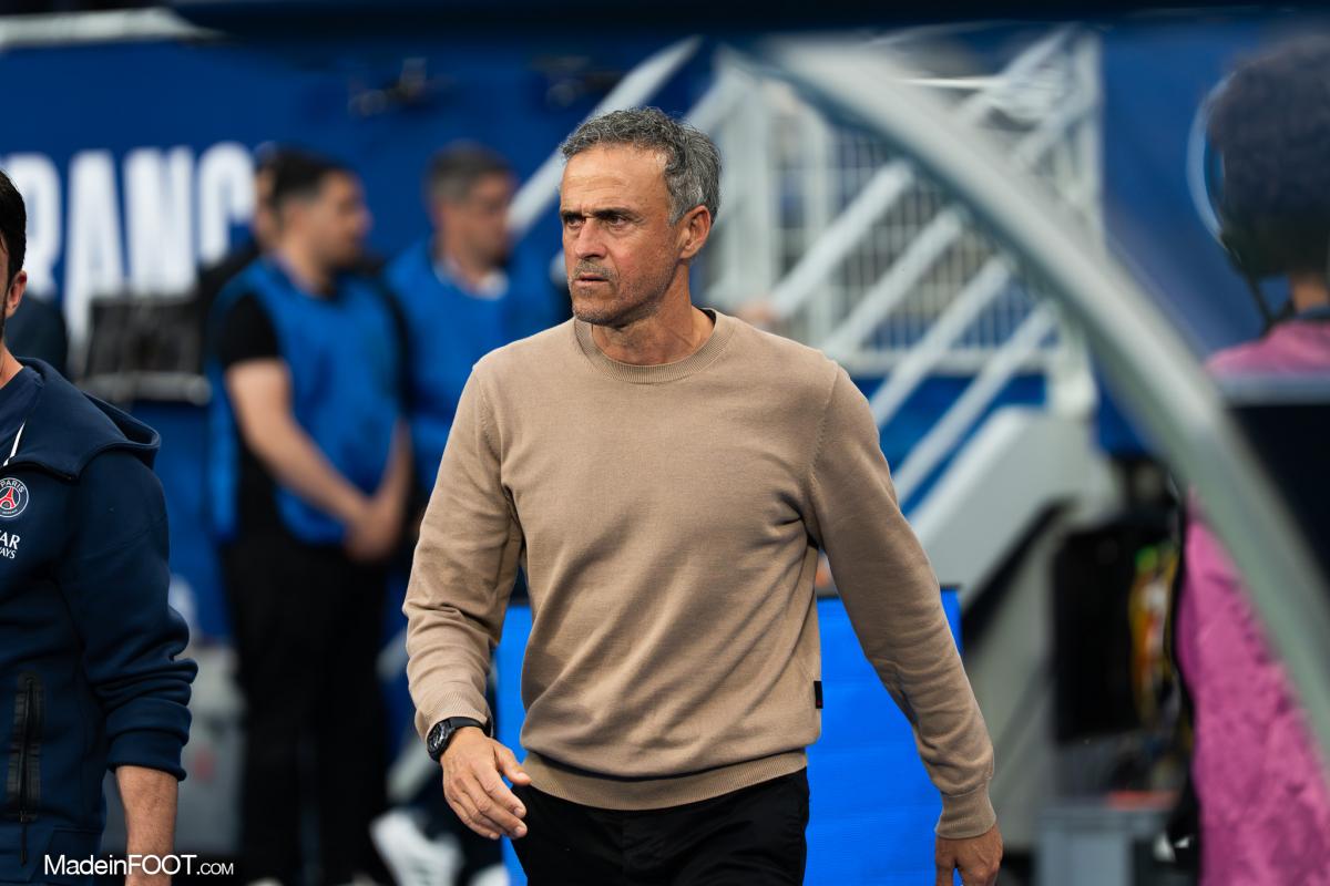 Luis Enrique, coach du PSG.