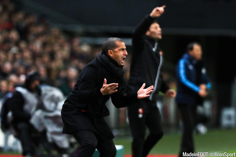 Sabri Lamouchi, l'entraîneur du SRFC.