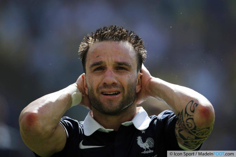 Mathieu Valbuena était présent, ce vendredi, dans les travées du Vélodrome