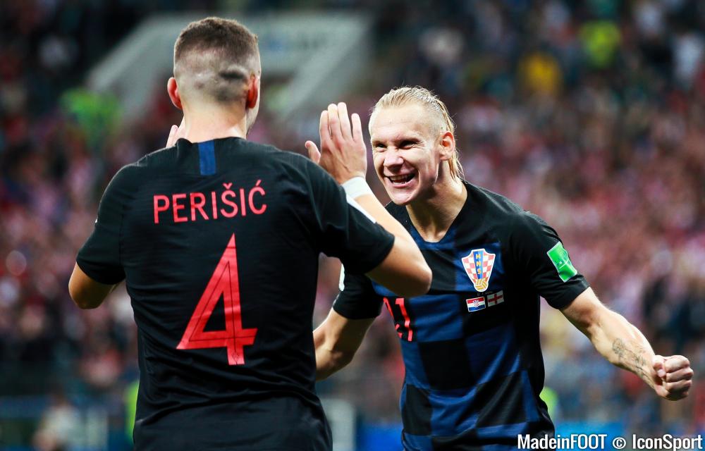 Domagoj Vida ici aux côtés d'Ivan Perisic 