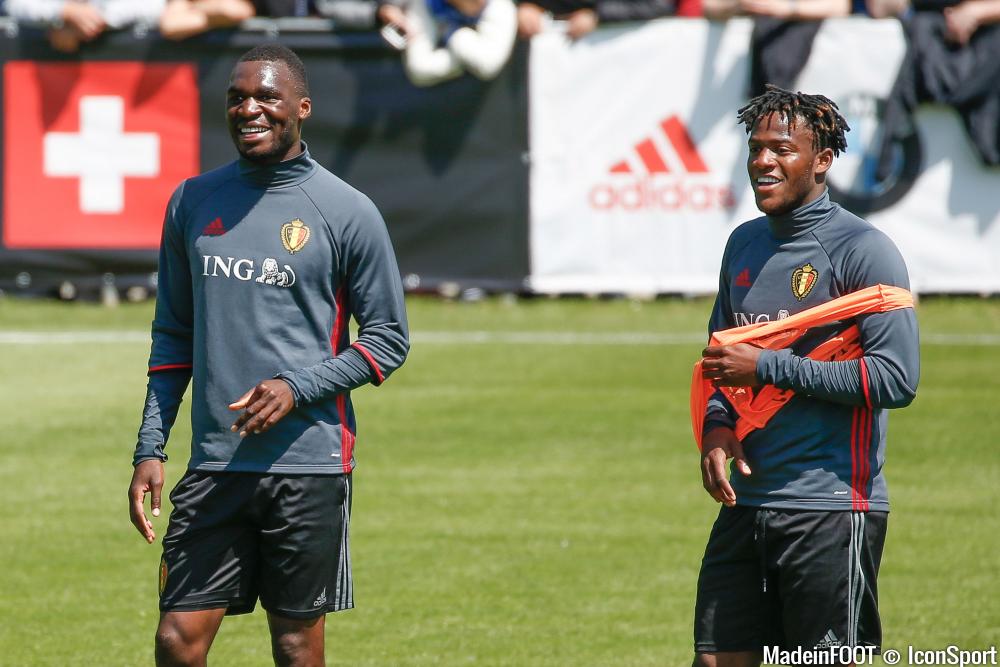 Batshuayi (à droite) pourrait changer de crèmerie 
