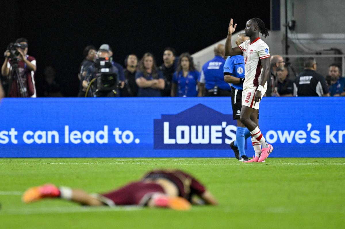 La joie d'Ismaël Koné.